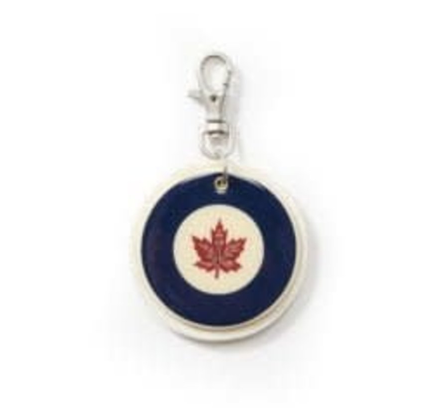 RCAF Key Ring red blue