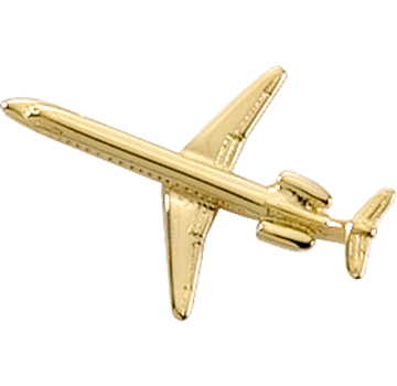 Johnson's Pin Embraer ERJ145 Gold