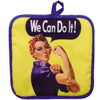 Hot Pad Rosie The Riveter We Can Do It Pot Holder