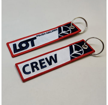 Keychain LOT Polish Airlines CREW
