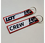 Keychain LOT Polish Airlines CREW