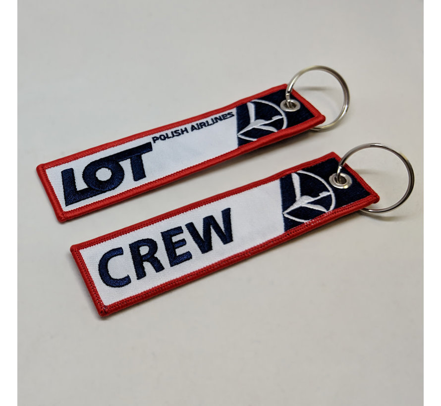 Keychain LOT Polish Airlines CREW