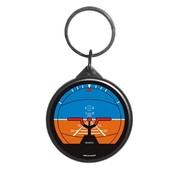 Trintec Industries Classic Round Artificial Horizon Keychain