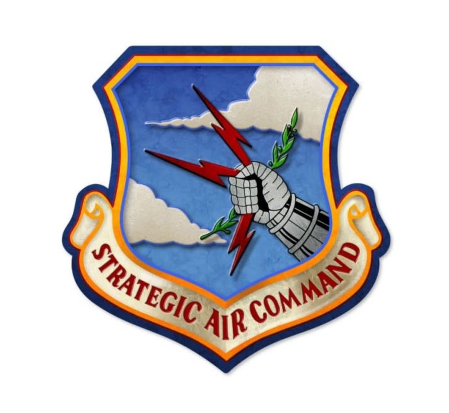 Strategic Air Command Metal Sign