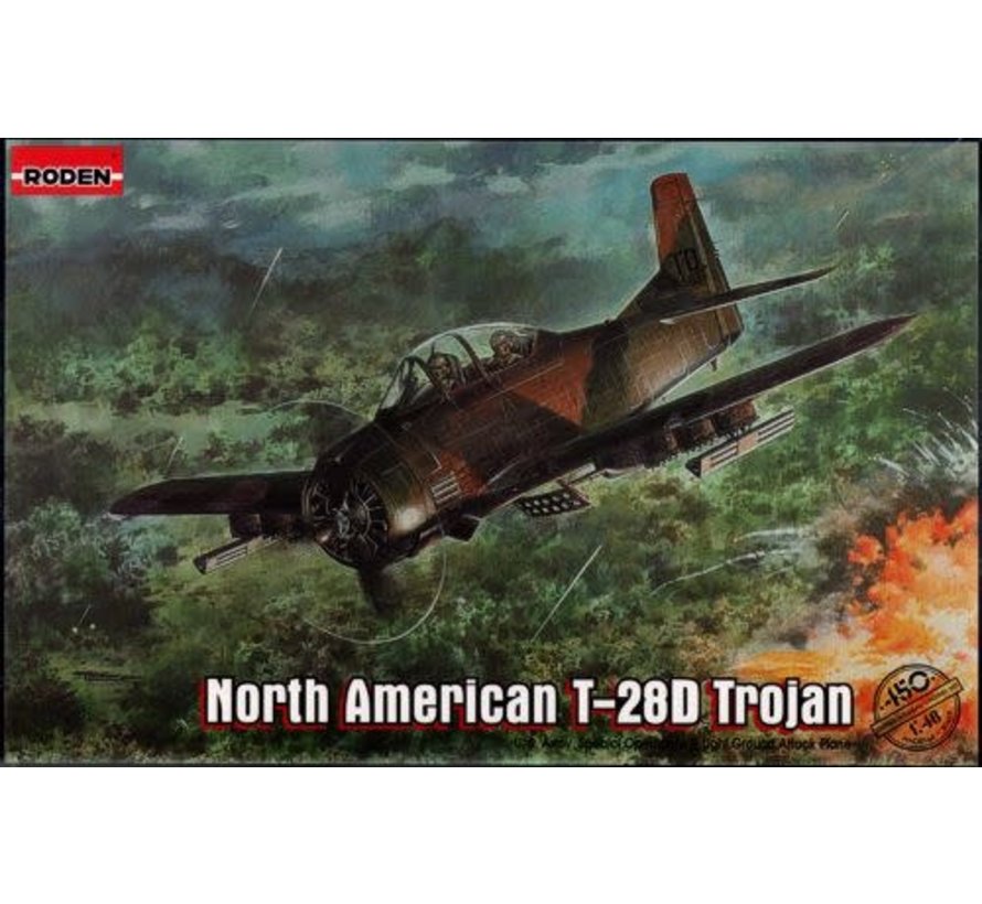 North American T-28D Trojan 1:48 Scale Kit