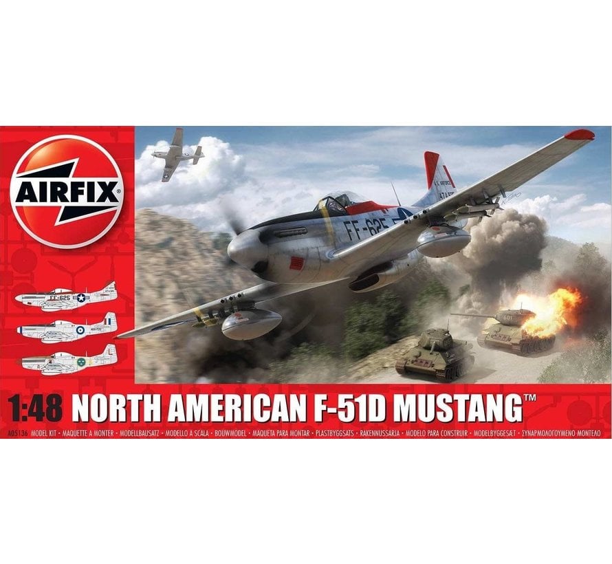F51D MUSTANG 1:48 Scale Kit (Post WW2)