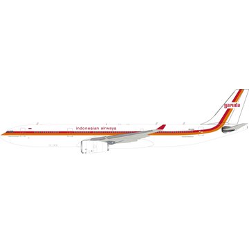 InFlight A330-300 Garuda Indonesia 1980s Retro Livery PK-GHD 1:200 with stand +NSI+ +Preorder+