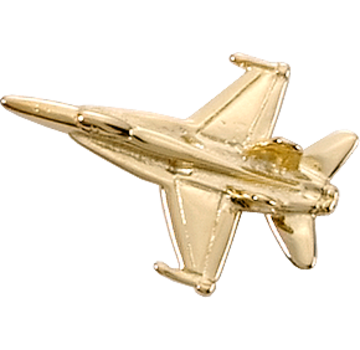 Johnson's F/A-18 HORNET (3-D CAST) Gold