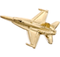 F/A-18 HORNET (3-D CAST) Gold