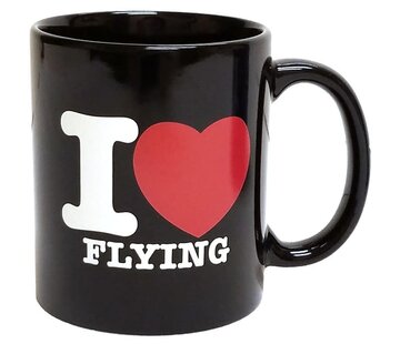 Mug I Love Flying Black