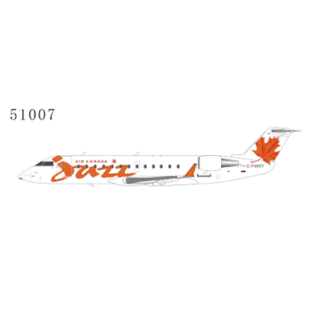 NG Models CRJ100 Air Canada Jazz old livery orange maple leaf C-FWRT 1:200