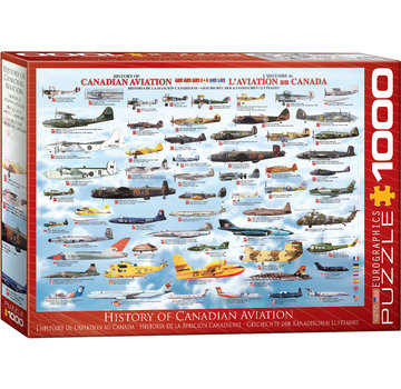 Puzzle History of Canadian Aviation 1000 Piece