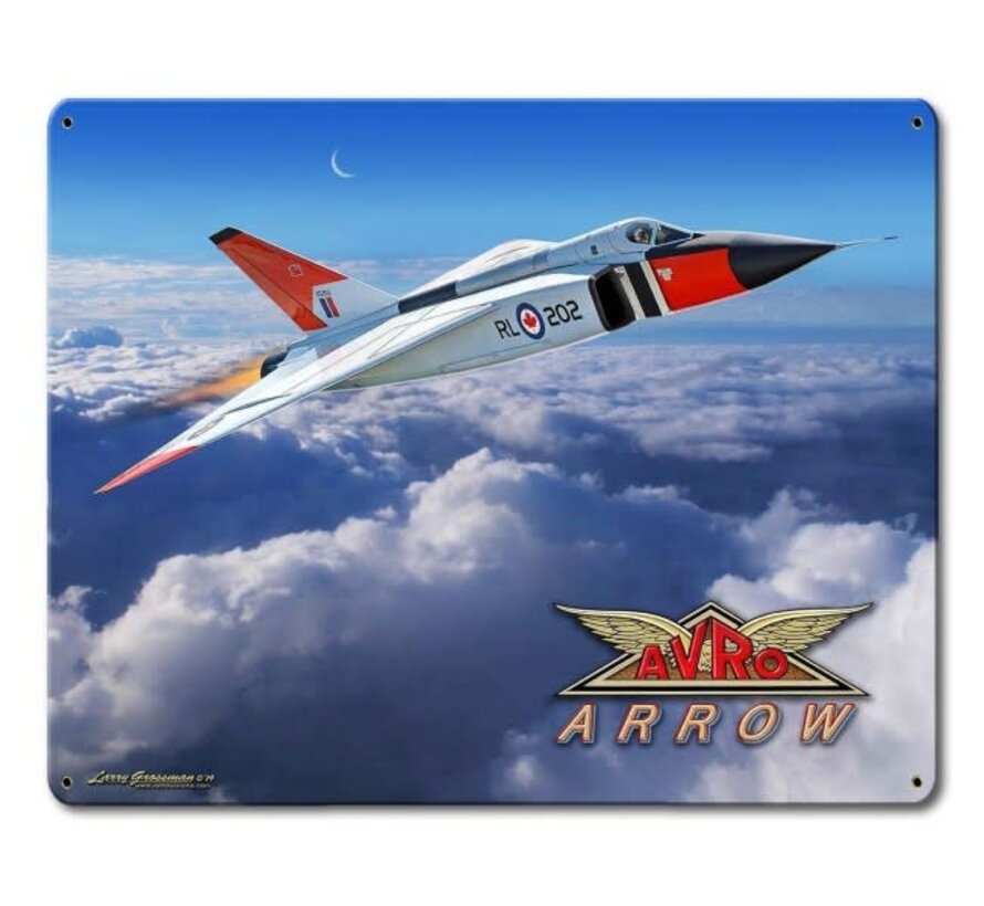 Avro Arrow RL-205 Metal Sign