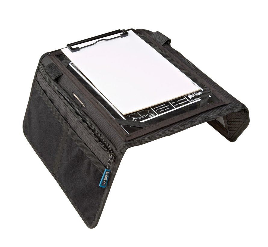 Kneeboard Trifold  VFR with ipad 9.7" iPad Air or Pro Corner Straps