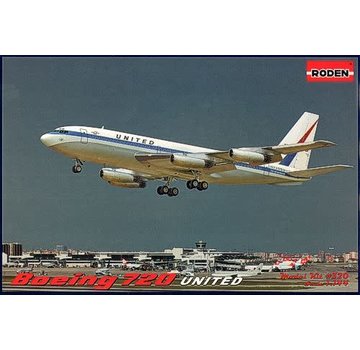 Roden Boeing B720B United Airlines 1:144 Model Kit