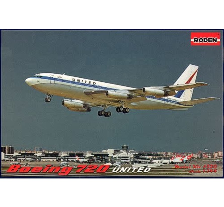 Boeing B720B United Airlines 1:144 Model Kit