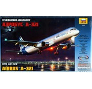 Zvesda A321 AIRBUS HOUSE C/S 1:144 SCALE KIT