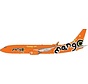 B737-800W Mango ZS-SJP 1:200 With Stand