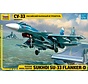 SU33 FLANKER D RUSSIAN NAVAL 1:72 scale kit