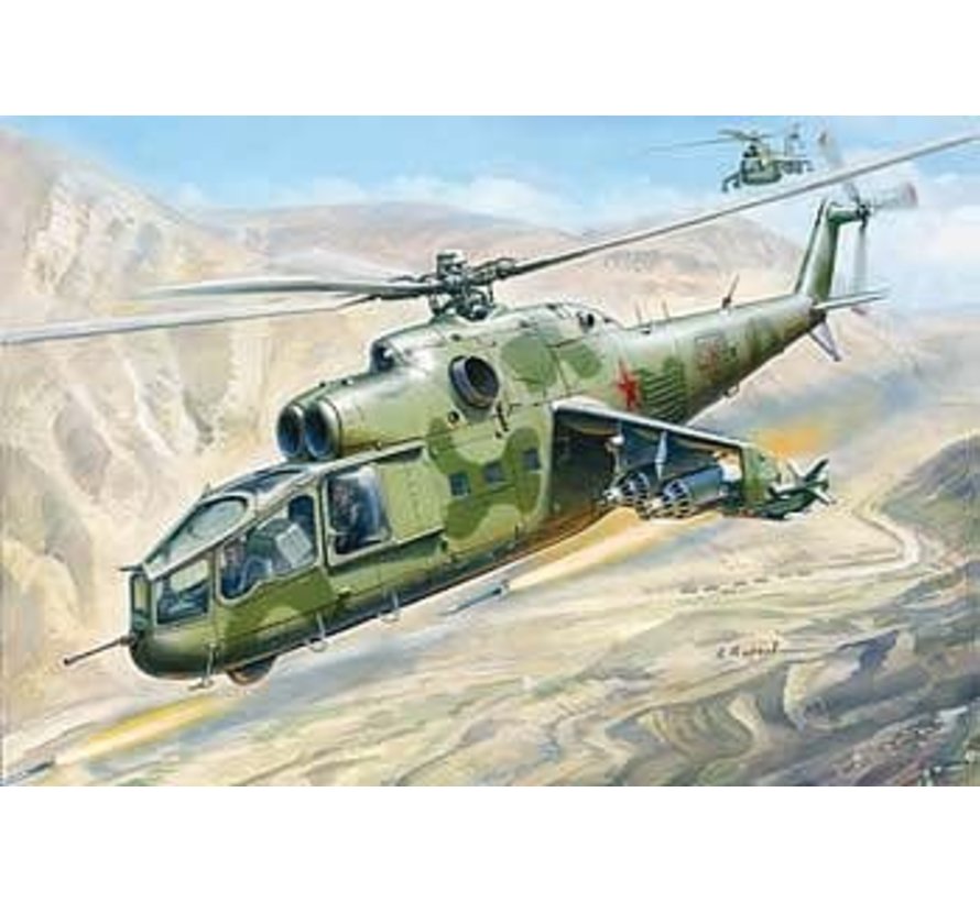 MI24A HIND SOVIET 1:72 Scale Kit