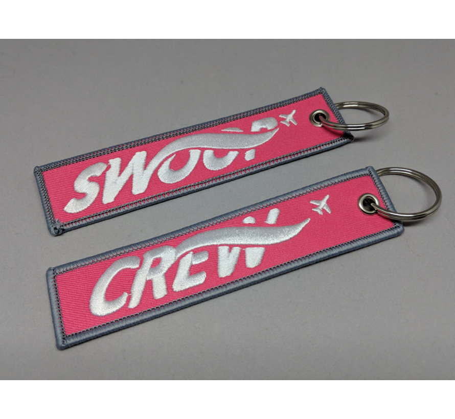 Key Chain Swoop CREW Embroidered