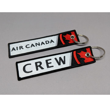Keychain Air Canada 2017 Livery CREW Embroidered