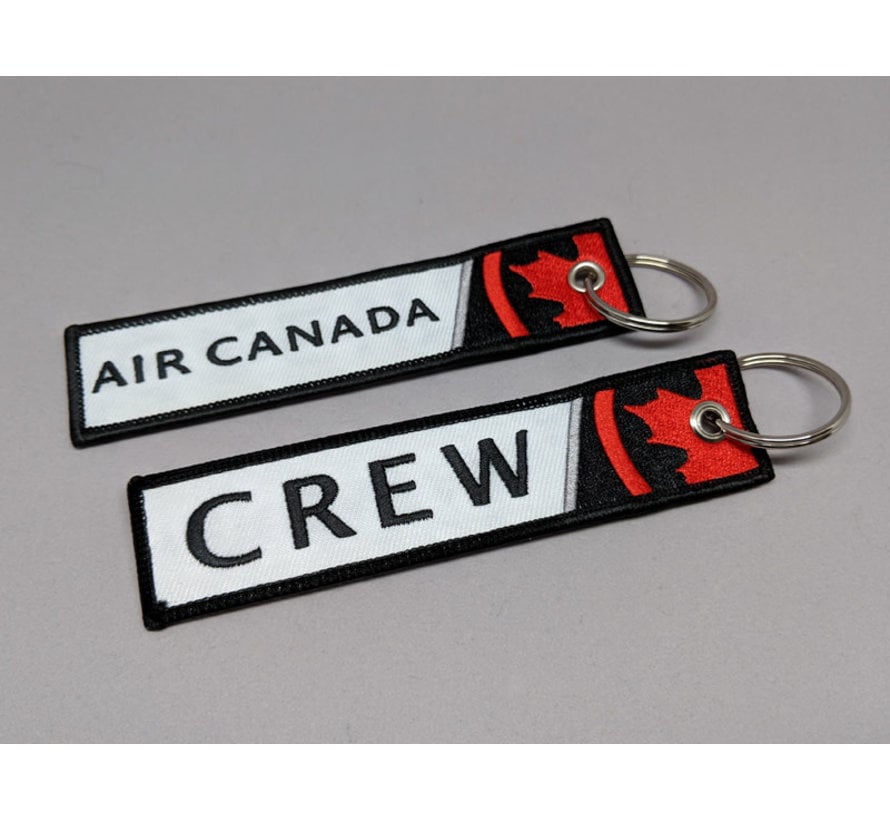 Keychain Air Canada 2017 Livery CREW Embroidered