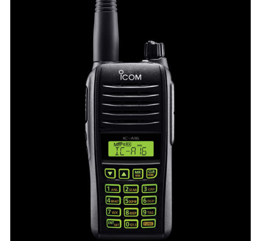 IC-A16B Transceiver handheld with Bluetooth