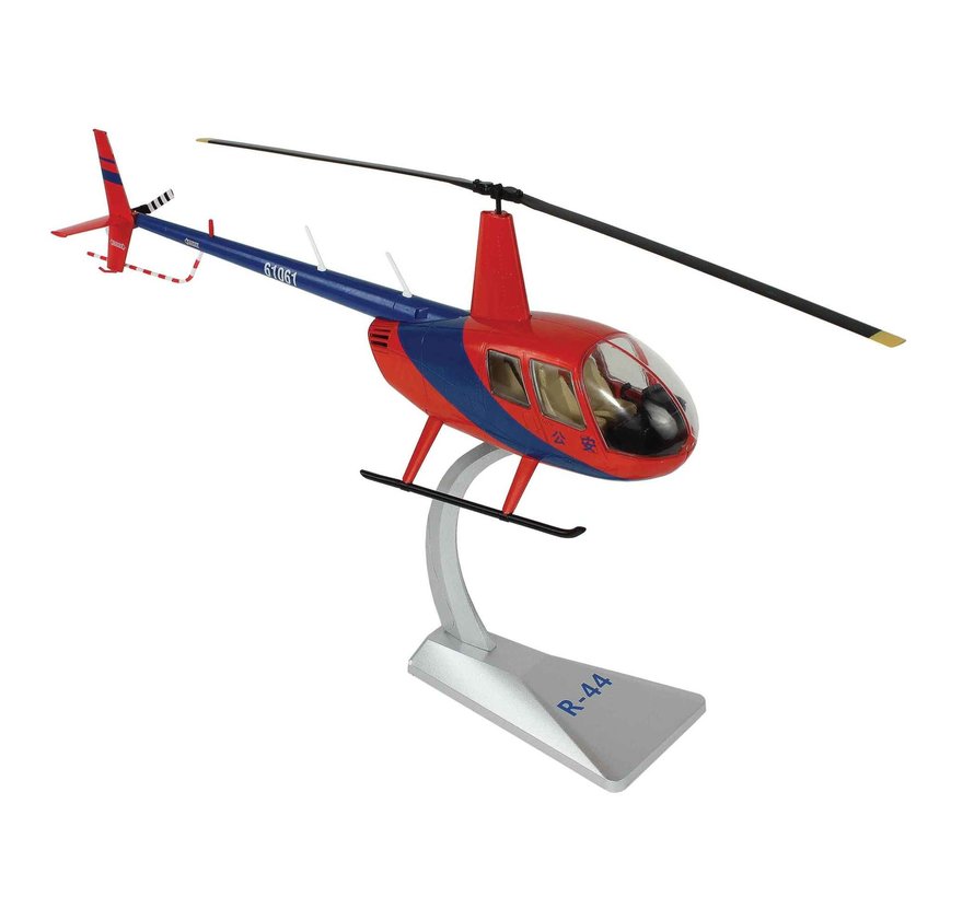 Robinson R44 Raven Red / Blue 61061 1:32