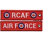 Key Chain RCAF Red Embroidered