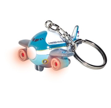Daron WWT Keychain Air Force One Pudgy with lights and sound