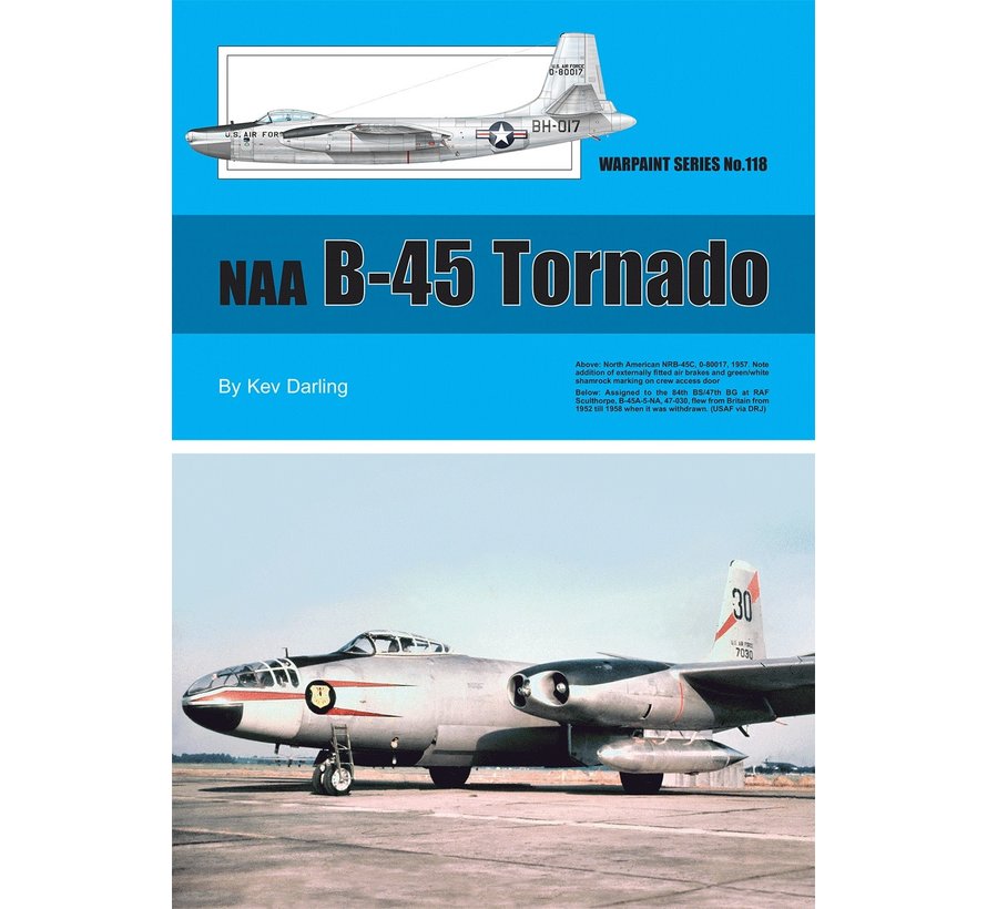 NAA B45 Tornado: Warpaint #118 softcover