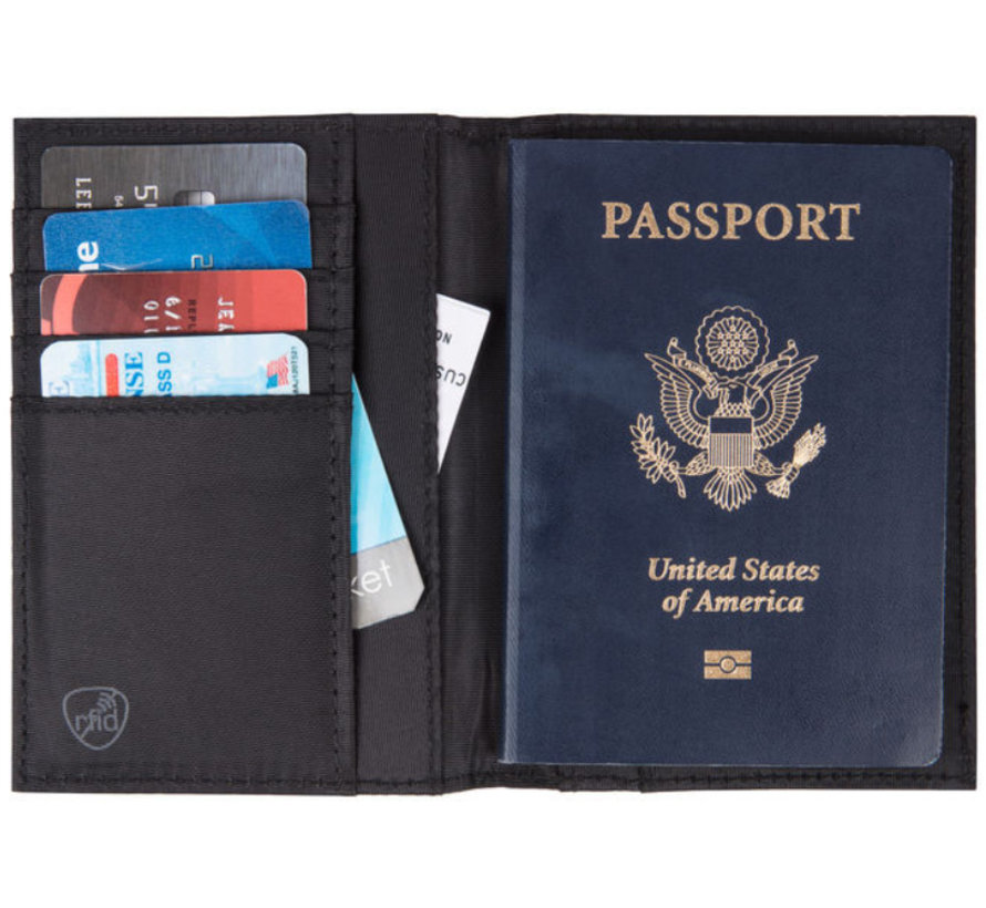 RFID Blocking Passport Case Slate