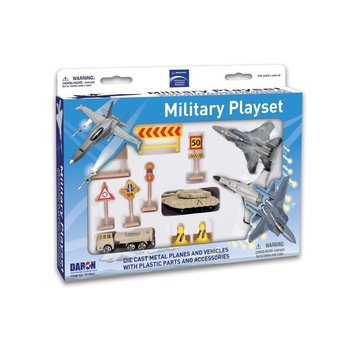 Daron WWT Boeing Military Playset 11 pieces 2 planes