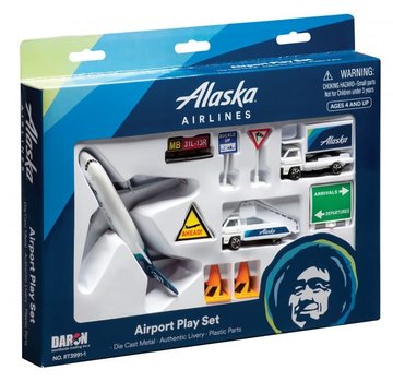 Daron WWT Alaska Airlines Airport Play Set 2015 Livery
