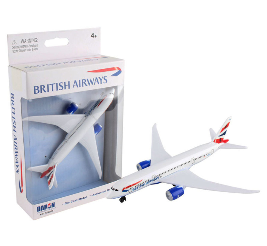 British Airways B787 Dreamliner Single Plane