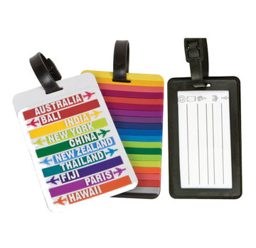 Travelon Set of 2 Luggage Tags Hot Spots