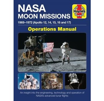 Haynes Publishing NASA Moon Missions Operations Manual: 1969-1972: Apollo 12, 14, 15, 16, and 17 hardcover