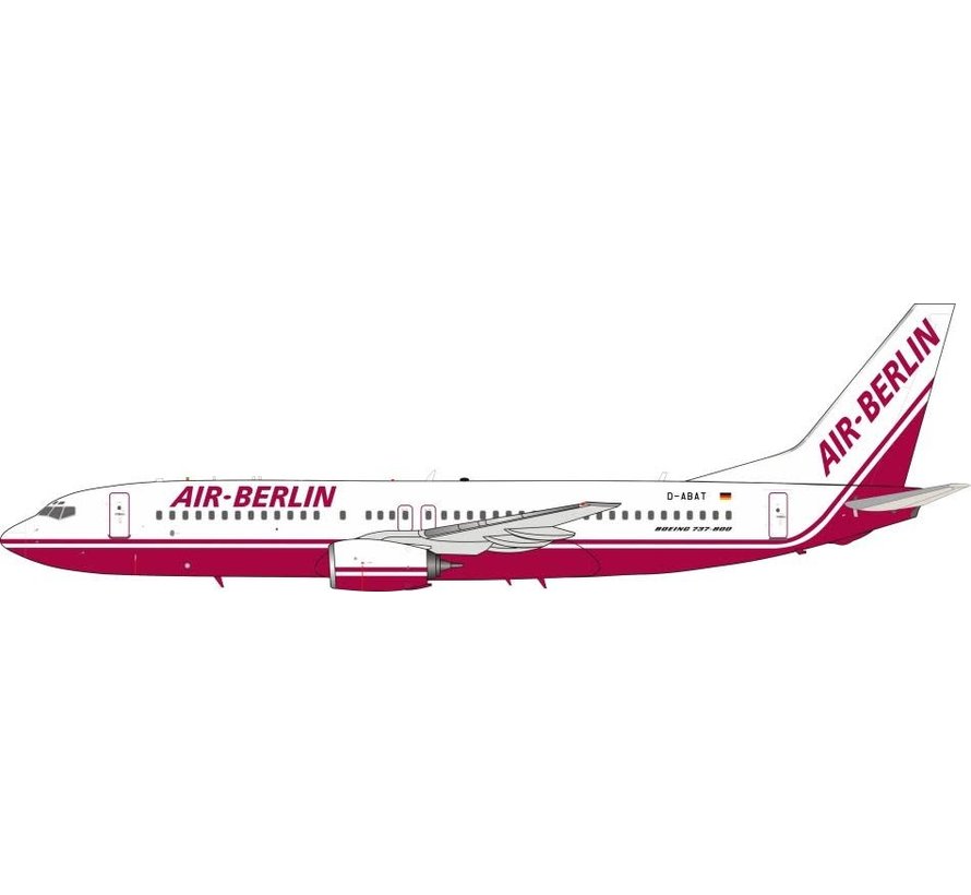 B737-800 Air Berlin Old Livery D-ABAT 1:200