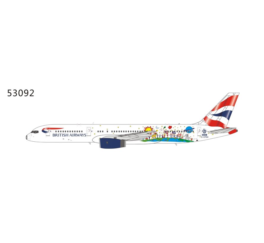 B757-200 British Airways Blue Peter G-CPEM 1:400