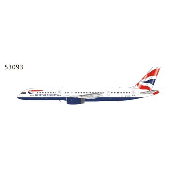 NG Models B757-200 British Airways Union Jack Tail G-CPES 1:400