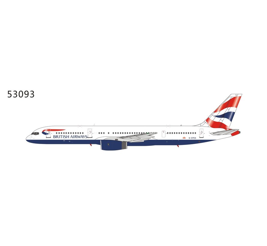 B757-200 British Airways Union Jack Tail G-CPES 1:400