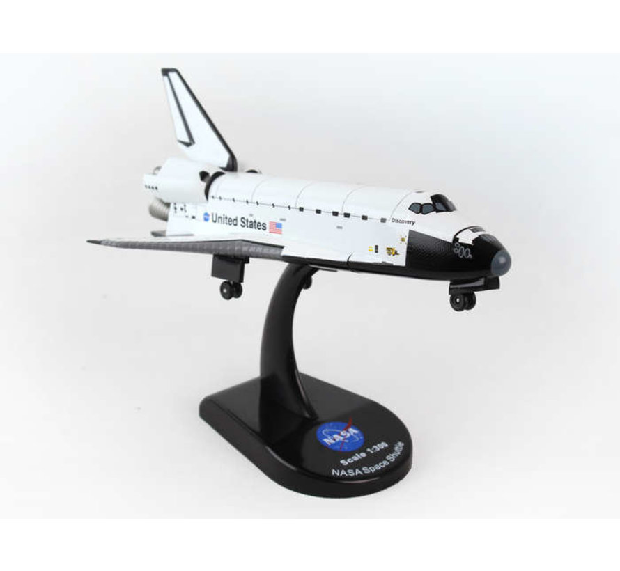 Space Shuttle Discovery NASA 1:300 with stand