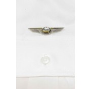 avworld.ca Pin Canadian Wings Silver 2.5" inches