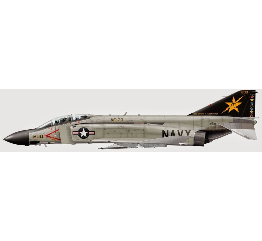 F4J Phantom II VF33 CAG AG-200 155532 IKE 1:72