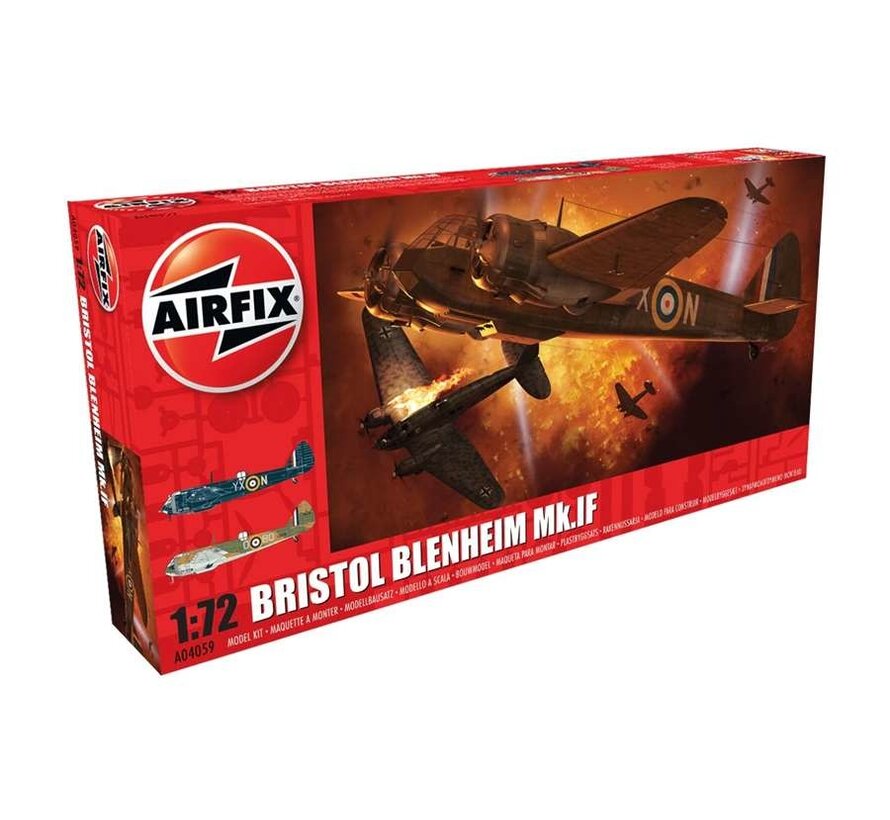 BRISTOL BLENHEIM MK.IF 1:72 SCALE KIT