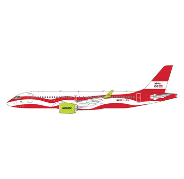 Gemini Jets A220-300 Air Baltic Latvia 100 livery YL-CSL 1:400