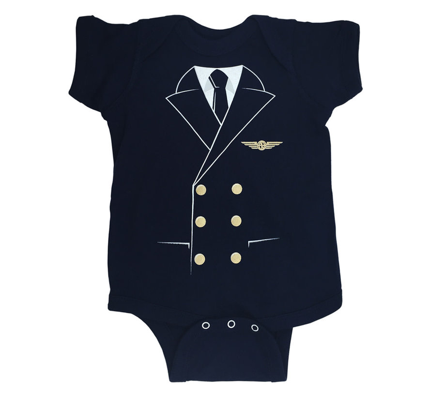 Pilot Uniform Onesie 18 Months