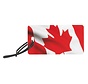 Luggage Tag Canada Flag