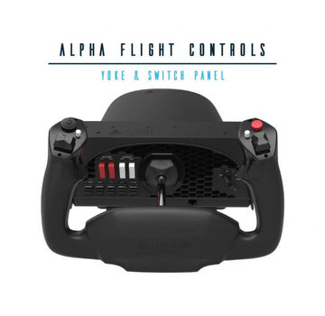 Honeycomb Alpha Flight Controls Yoke & Switch Panel